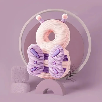 Baby protective backpack.